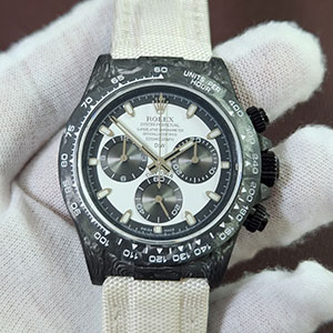 【DIW高級改装】ロレックス コスモグラフ デイトナコピー CARBON ROLEX DAYTONA CREAM